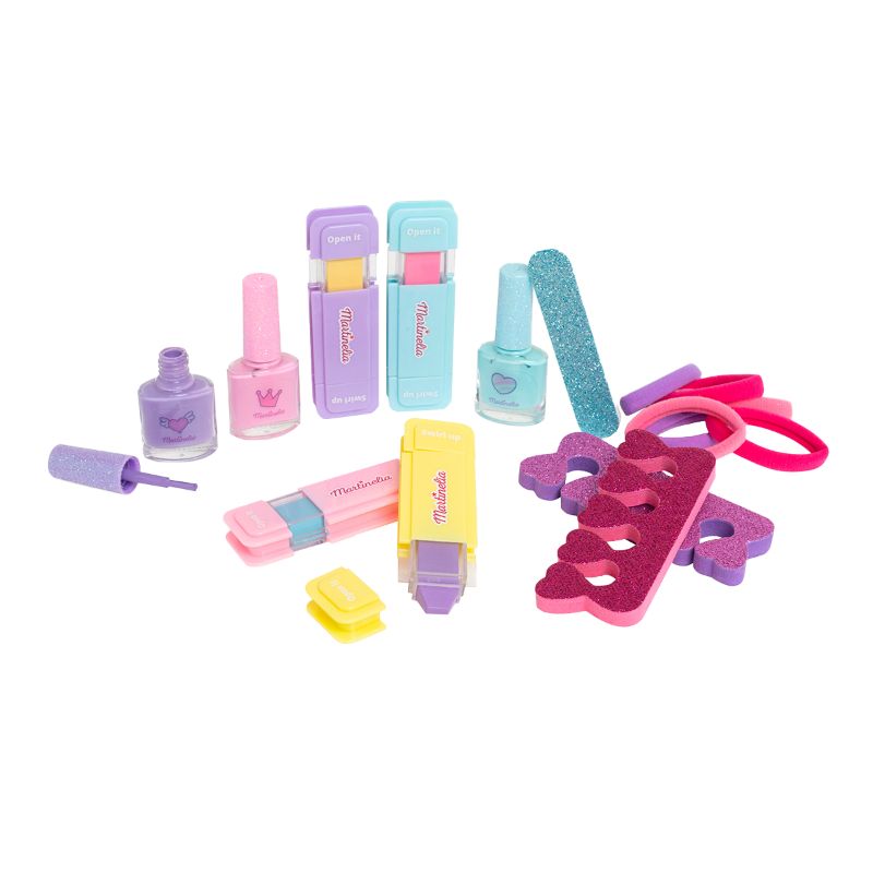 Kit de manicura infantil y accesorios para el pelo Super Girl | Martinelia