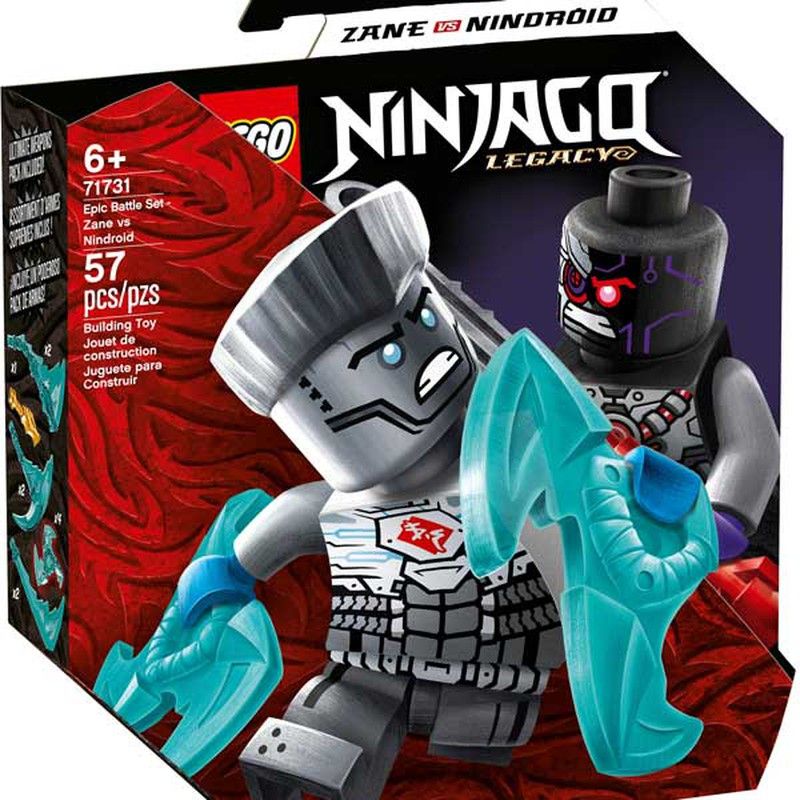 Lego Ninjago Set de Batalla Legendaria: Zane VS. Nindroine 71731