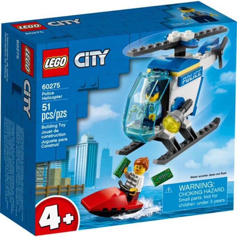 Lego City Helicóptero de la policía 60275