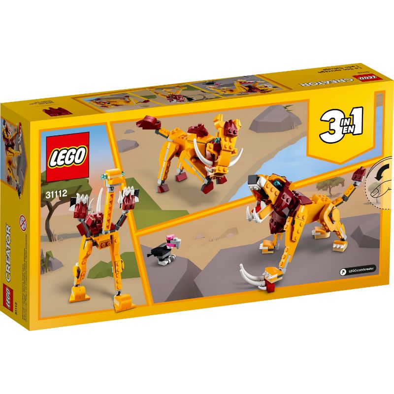 Lego Creator León Salvaje 31112