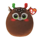 Ty Peluche Squish Reno Navidad Minx 30cm