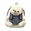 Mochila Peluche Osito Blanco