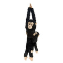 Peluche Chimpancé con Bebé 