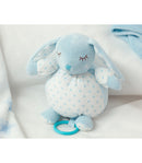 Peluche musical conejito azul