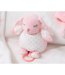 Peluche musical conejito rosa