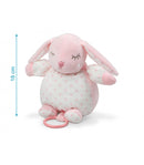 Peluche musical conejito rosa