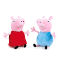 Peluche Peppa Pig y George 31cm