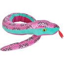 Peluche Serpiente Rosa y Verde | Wild Republic