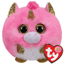 Ty Peluche Puffie Unicornio Fantasia 10 cm