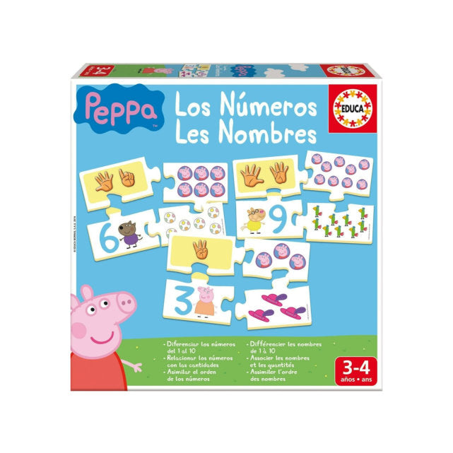 Peppa Pig Puzzle Los Numeros - TheBlueKid
