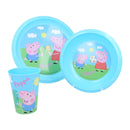 Peppa Pig Set 3 piezas vajilla - TheBlueKid