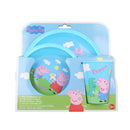 Peppa Pig Set 3 piezas vajilla - TheBlueKid