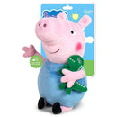 Peluche Peppa Pig y George con Sonido 31cm