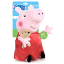 Peluche Peppa Pig y George con Sonido 31cm