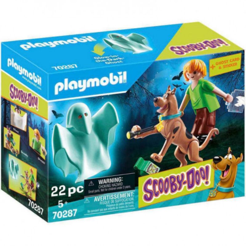 Playmobil Scooby Doo y Shaggy con el fantasma 70287