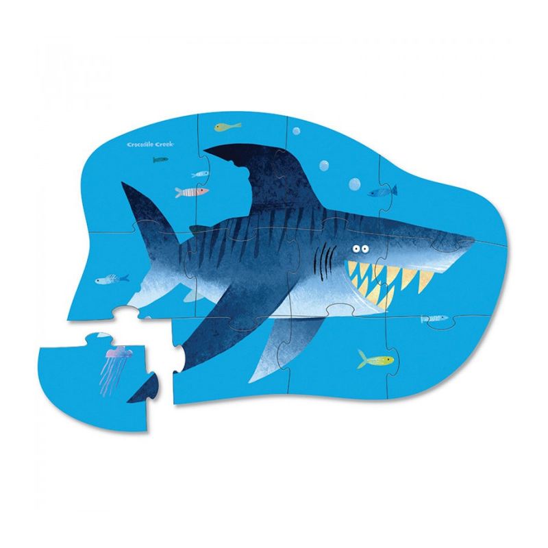Mini Puzzle Tiburón 12 Piezas