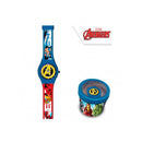 Vengadores Reloj Analógico en caja de Metal