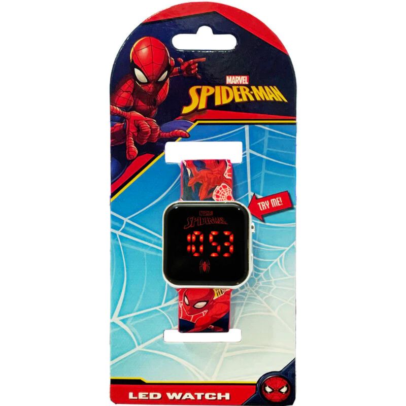 Spiderman Reloj Led