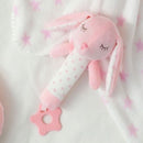 Sonajero conejito rosa