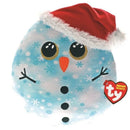 Ty Peluche Squish Muñeco Nieve Navidad Fleck 25cm