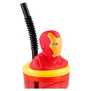 Iron Man Vaso con figura en 3D